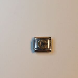 Italian Charm Bracelet "C" by Dolceoro